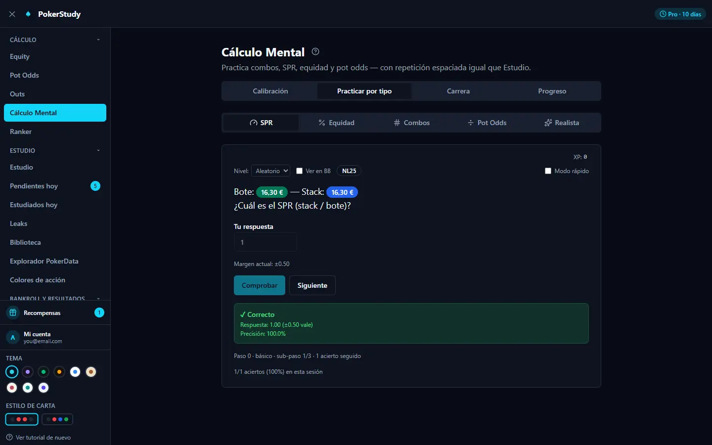 Ejercicio de Cálculo Mental resuelto