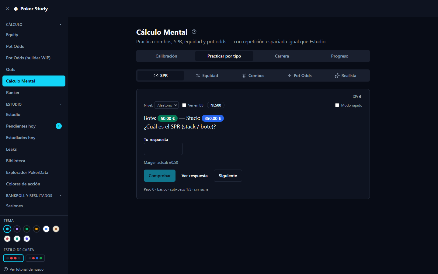 Cálculo Mental y Ranker